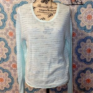 Gap see through sweater Large NWOT